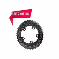 Absolute Black Oval 110 BCD - 50T - Sort