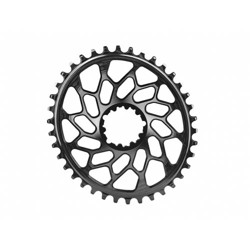 Absolute Black Oval SRAM DM - 42T - Sort 1 Absolute Black Oval SRAM DM - 42T - Sort