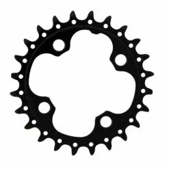 Shimano FC-M660-10s - 24T - Sort