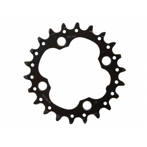 Shimano Klinge FC-M672 SLX 10s - 22T - Sort 1 Shimano Klinge FC-M672 SLX 10s - 22T - Sort