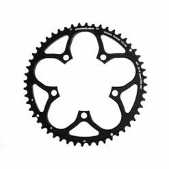 Stronglight 7075 ø110 5-huls 9/10s - 52T - Sort