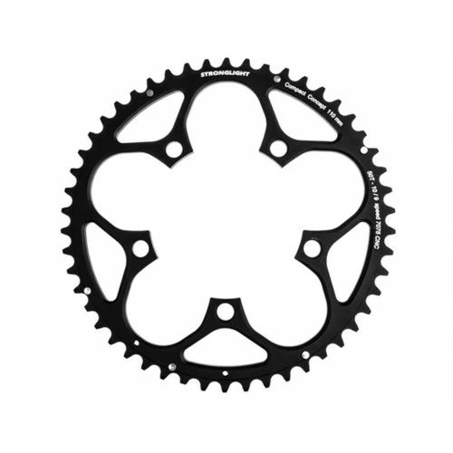 Stronglight Road 7075 9/10s - 50T - Sort 1 Stronglight Road 7075 9/10s - 50T - Sort